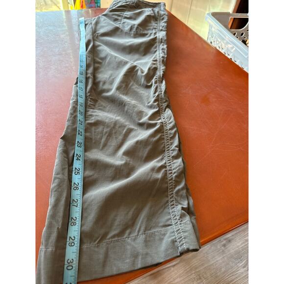 KÜHL Kendra Hiking Pants Sz 4R Grey Khaki Lightweight Drawstring - Picture 5 of 7